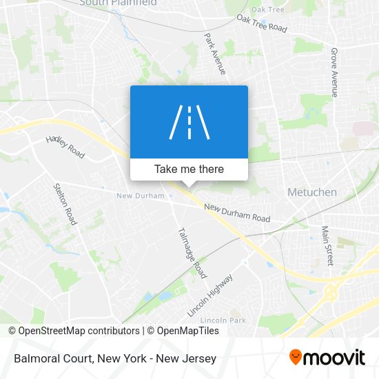 Mapa de Balmoral Court