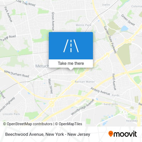 Mapa de Beechwood Avenue