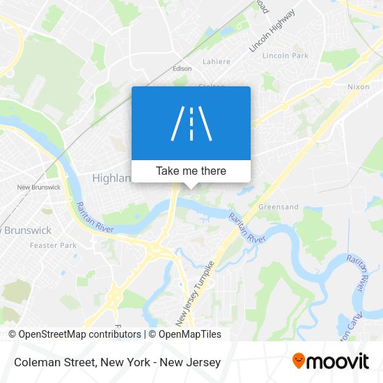 Mapa de Coleman Street