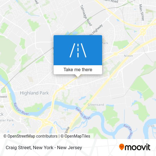 Mapa de Craig Street