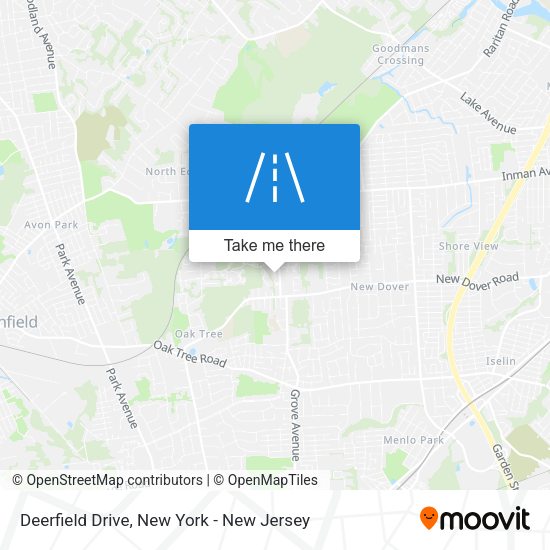 Deerfield Drive map