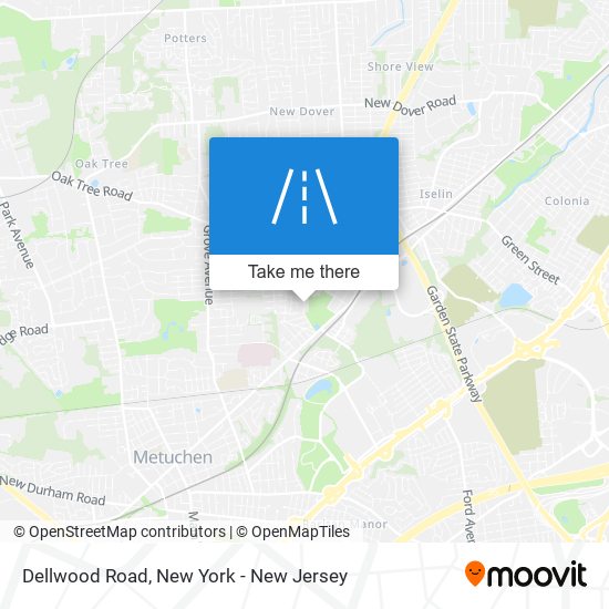 Mapa de Dellwood Road