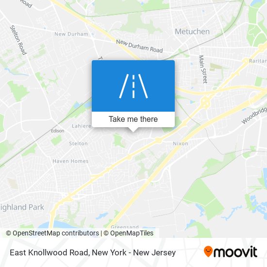 East Knollwood Road map