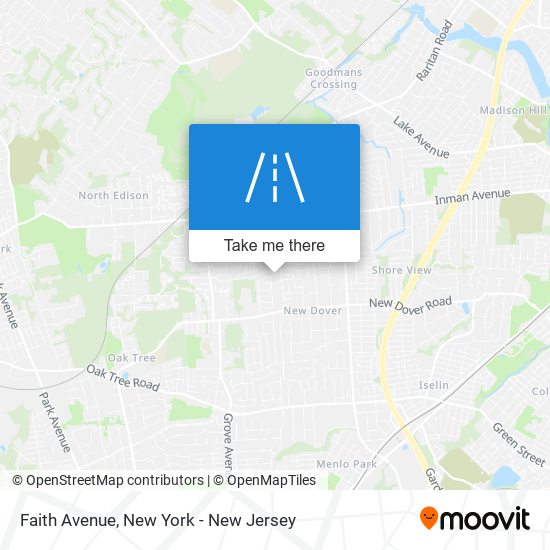 Faith Avenue map