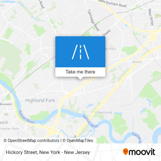 Mapa de Hickory Street