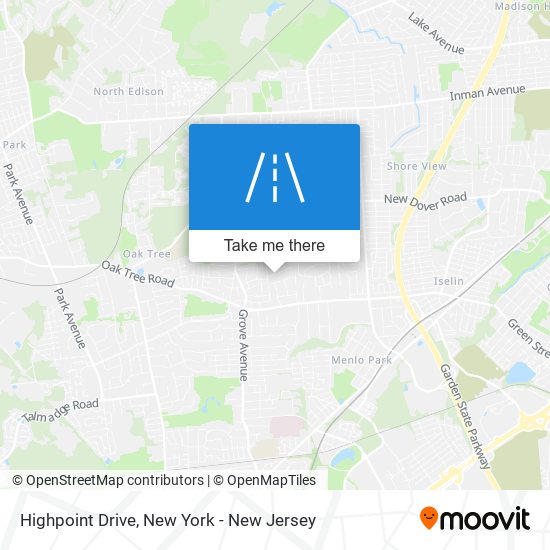 Highpoint Drive map