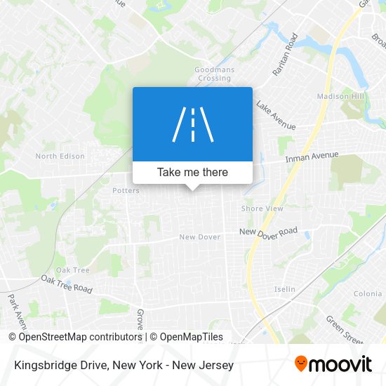 Kingsbridge Drive map