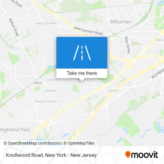 Knollwood Road map