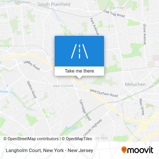 Langholm Court map