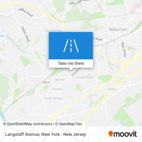 Mapa de Langstaff Avenue