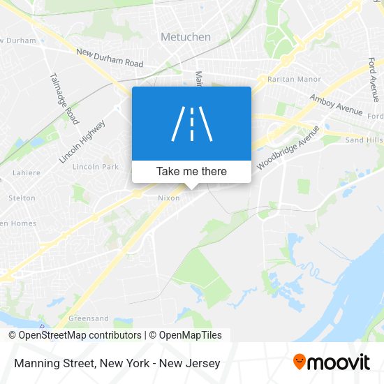 Mapa de Manning Street