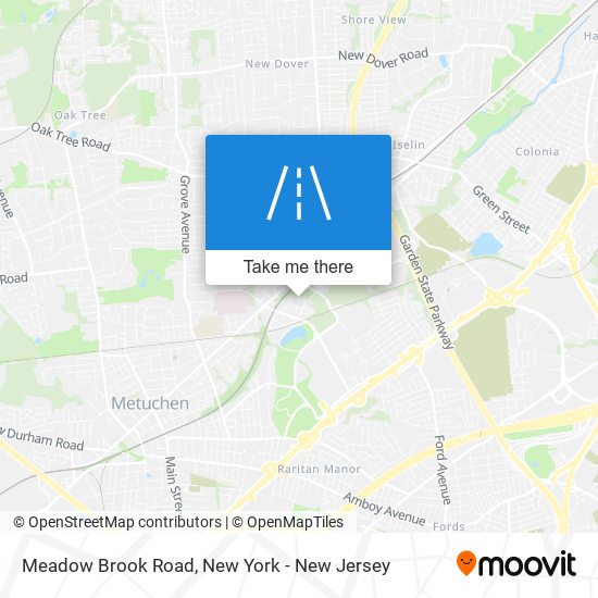 Meadow Brook Road map