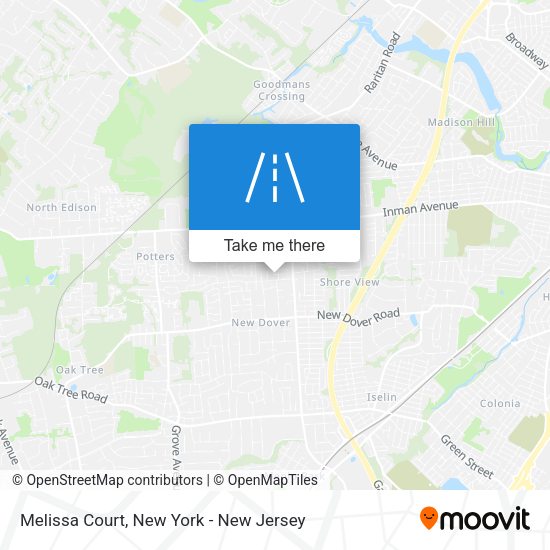 Mapa de Melissa Court