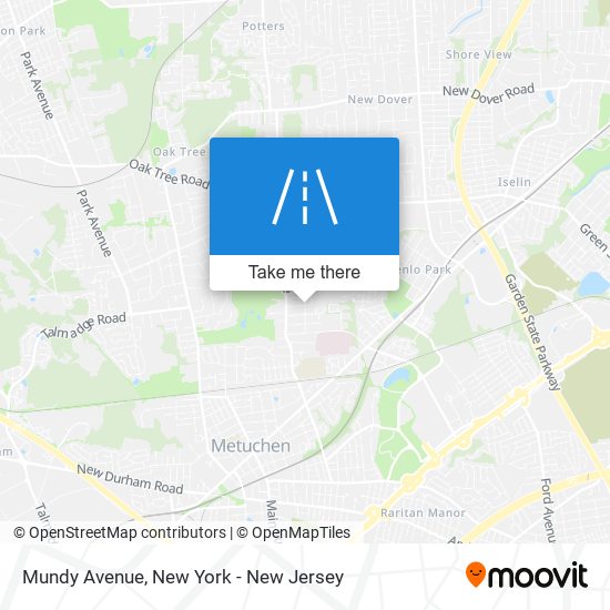 Mundy Avenue map