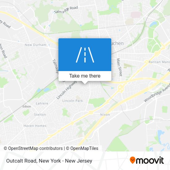 Mapa de Outcalt Road