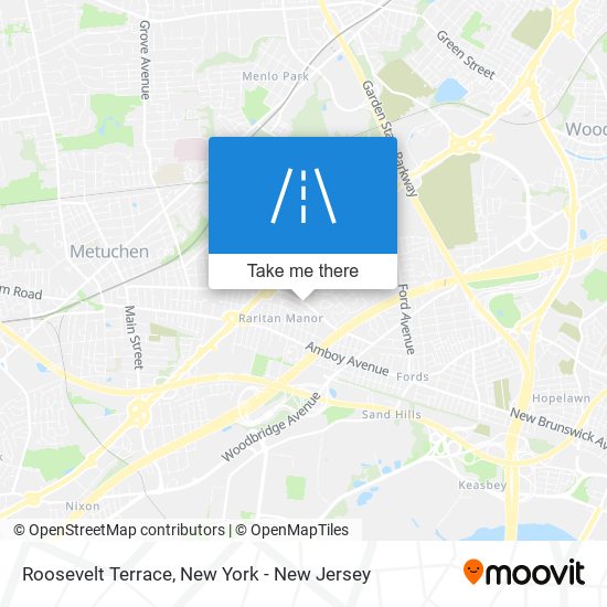 Mapa de Roosevelt Terrace