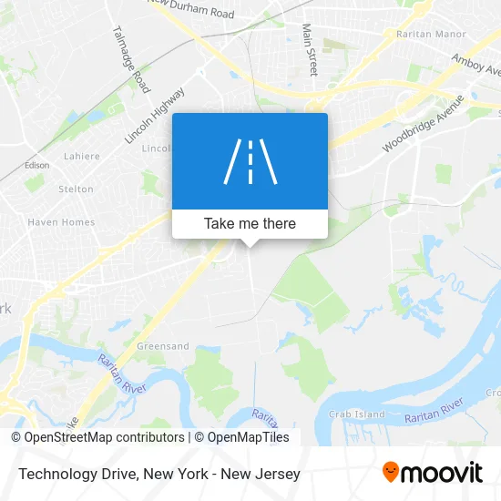 Technology Drive map