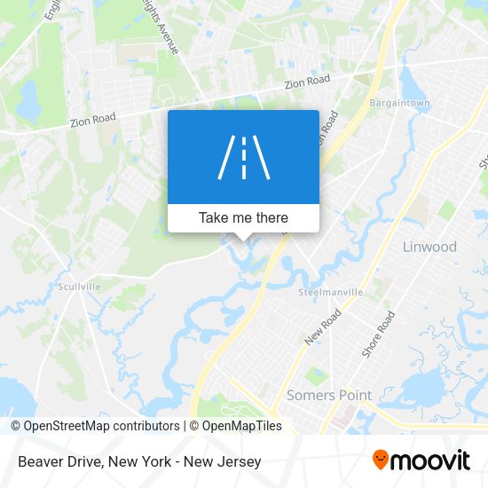 Mapa de Beaver Drive