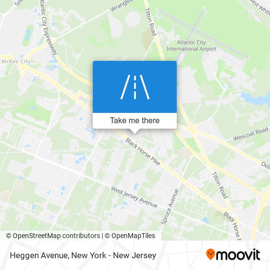 Heggen Avenue map
