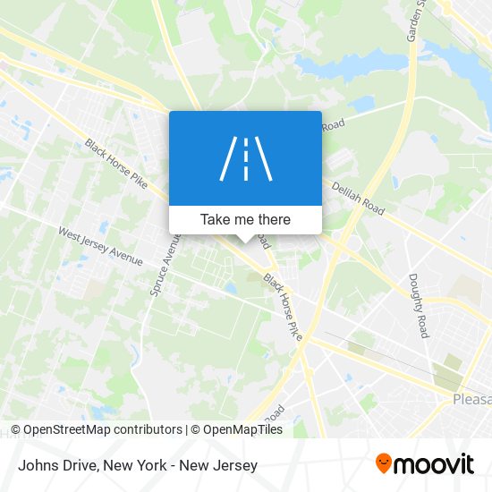 Johns Drive map