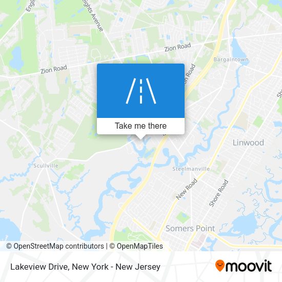 Mapa de Lakeview Drive