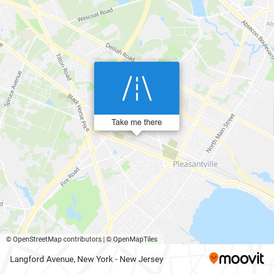 Mapa de Langford Avenue