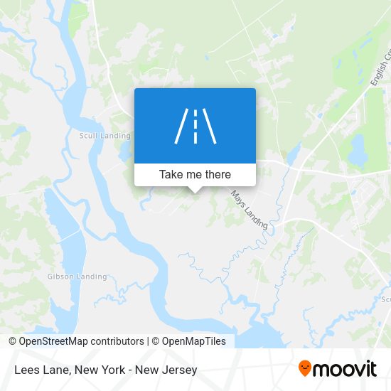 Mapa de Lees Lane