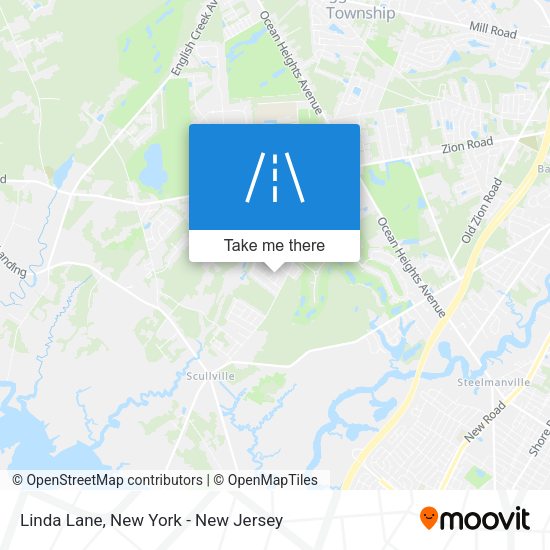 Linda Lane map