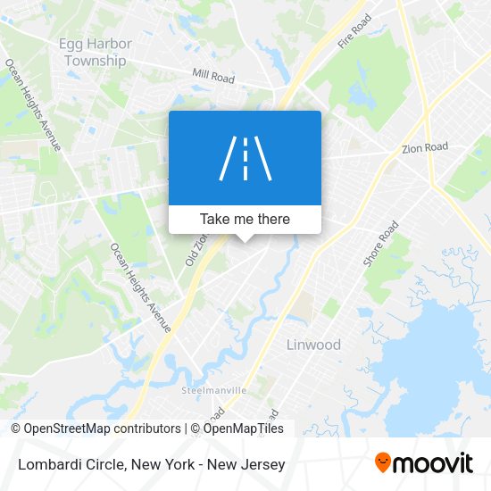 Mapa de Lombardi Circle