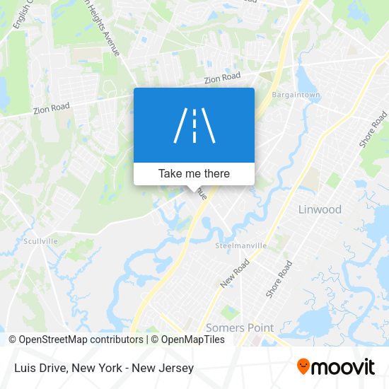 Luis Drive map