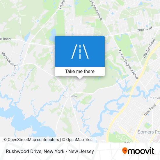 Mapa de Rushwood Drive