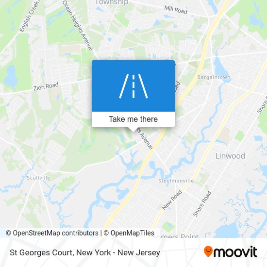 Mapa de St Georges Court