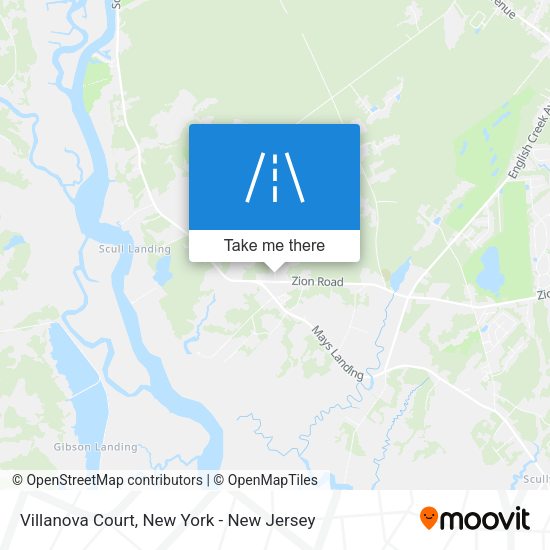 Mapa de Villanova Court