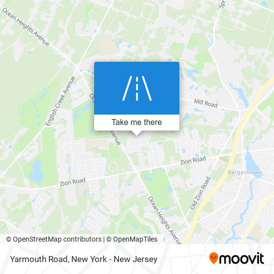 Mapa de Yarmouth Road