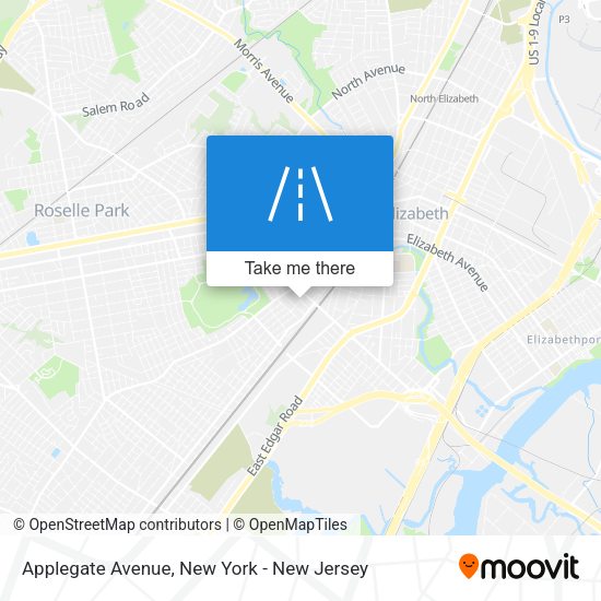 Mapa de Applegate Avenue