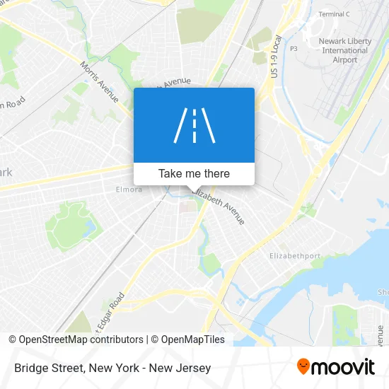 Bridge Street map