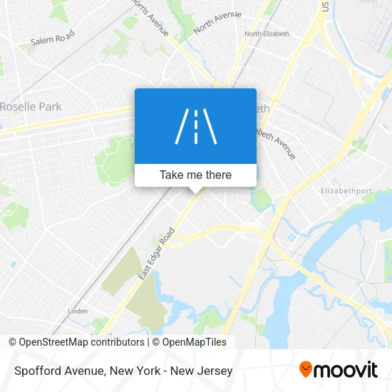 Mapa de Spofford Avenue