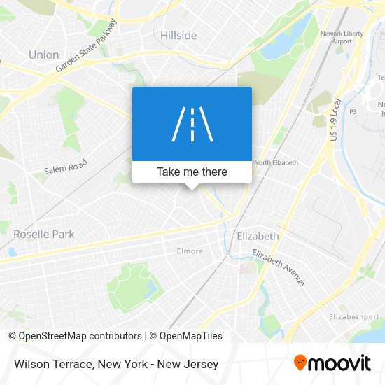 Mapa de Wilson Terrace