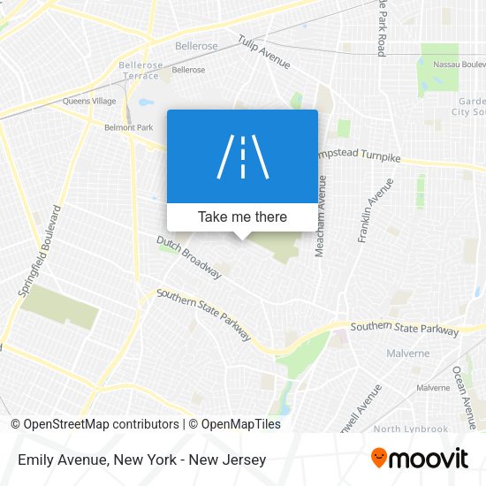 Mapa de Emily Avenue