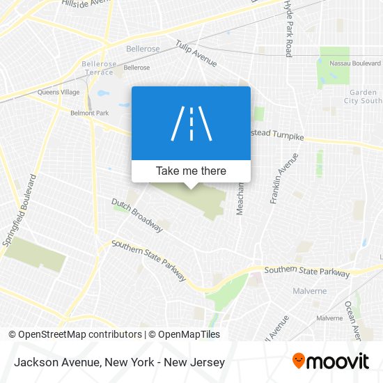 Jackson Avenue map