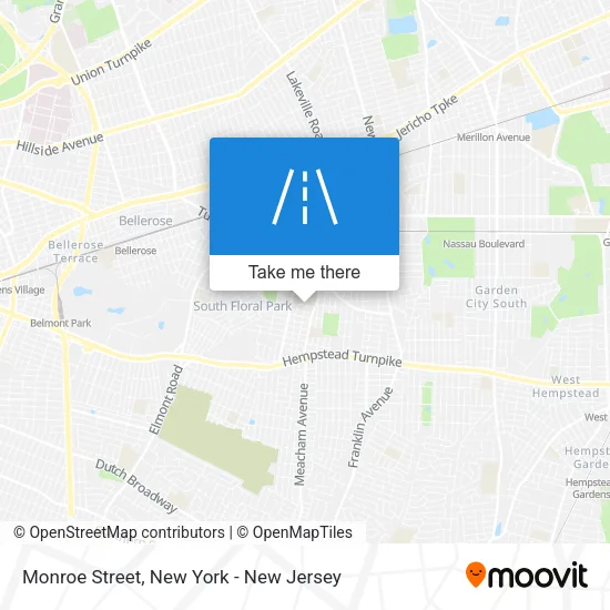 Monroe Street map