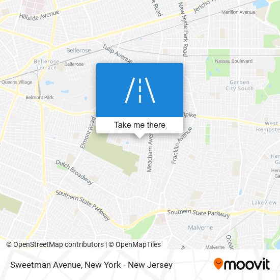 Sweetman Avenue map