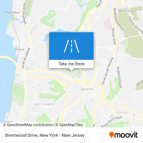 Mapa de Brentwood Drive