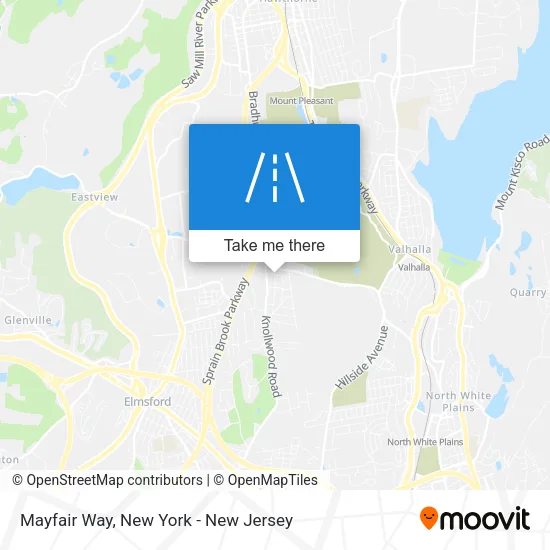 Mayfair Way map
