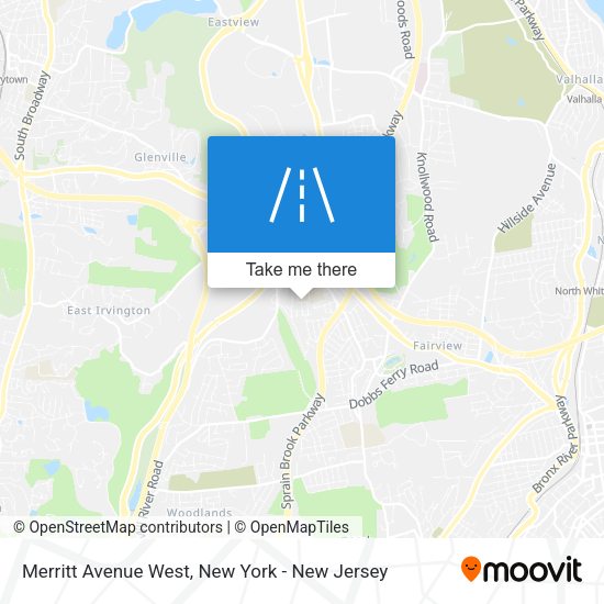Mapa de Merritt Avenue West