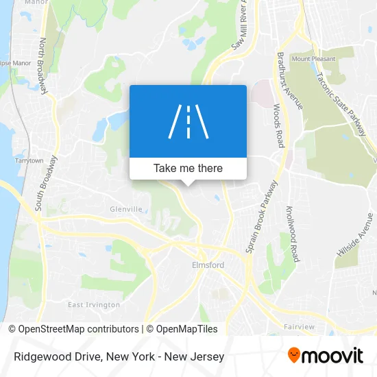 Ridgewood Drive map