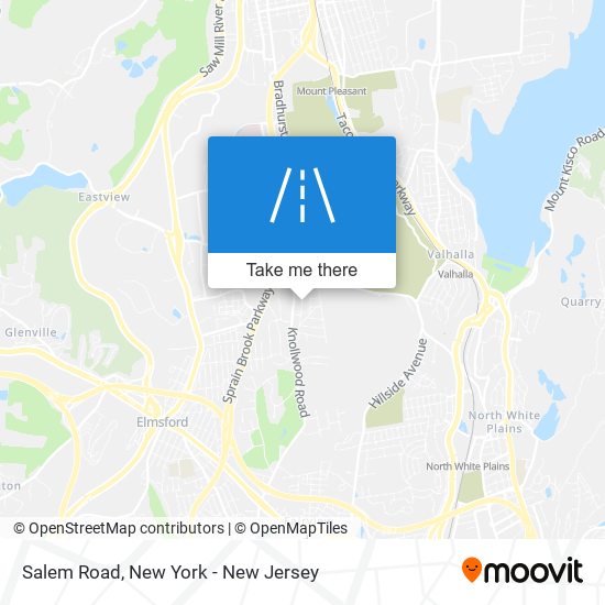 Salem Road map