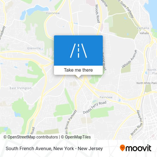 Mapa de South French Avenue