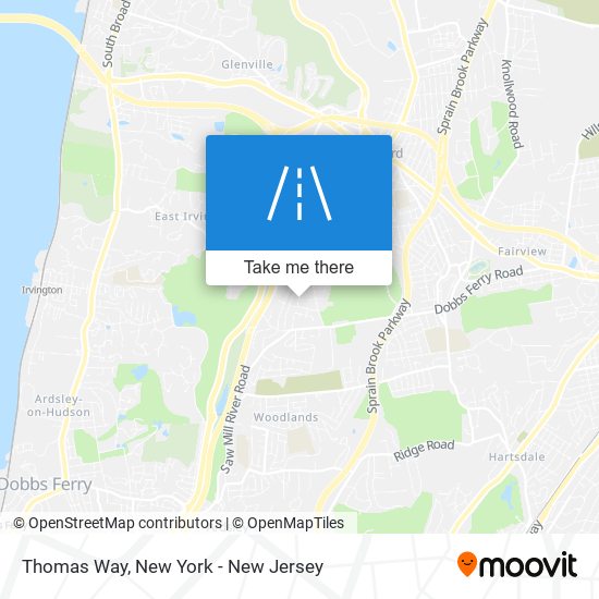 Thomas Way map