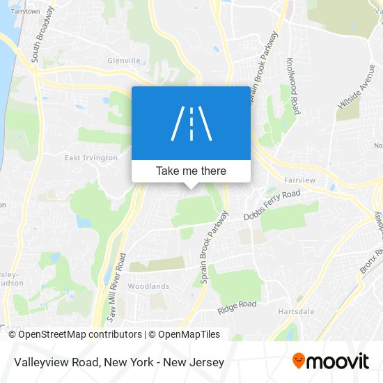 Valleyview Road map